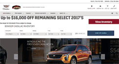 Desktop Screenshot of bowsercadillac.com