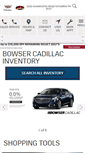 Mobile Screenshot of bowsercadillac.com